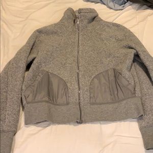 Lululemon wool Sherpa jacket size 8